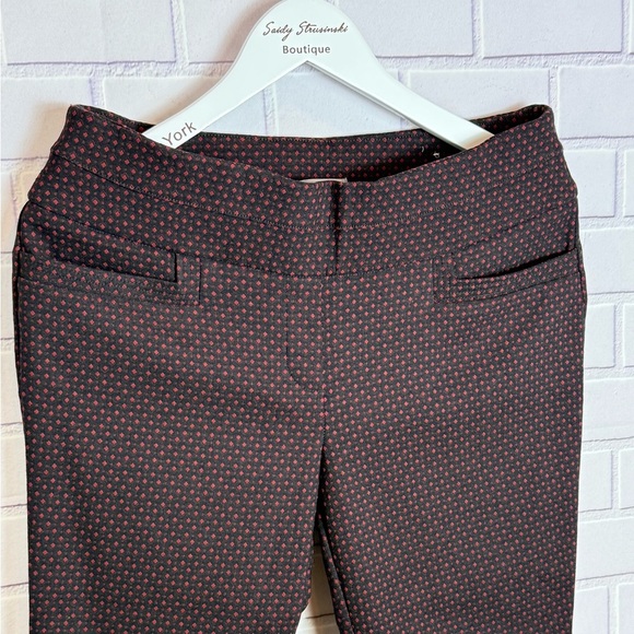 Maurices Women's Printed Slim stretch Pants - Size M Short - Picture 3 of 11